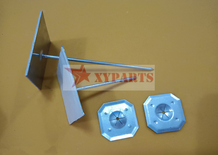 Hvac System Aluminum Metal Insulation Stick Pins For Fixing Rockwool Board
