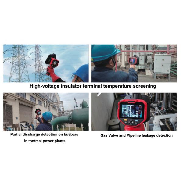 High Precision Intelligent Acoustic and Thermal Imager Camera for FLUKE Alternative