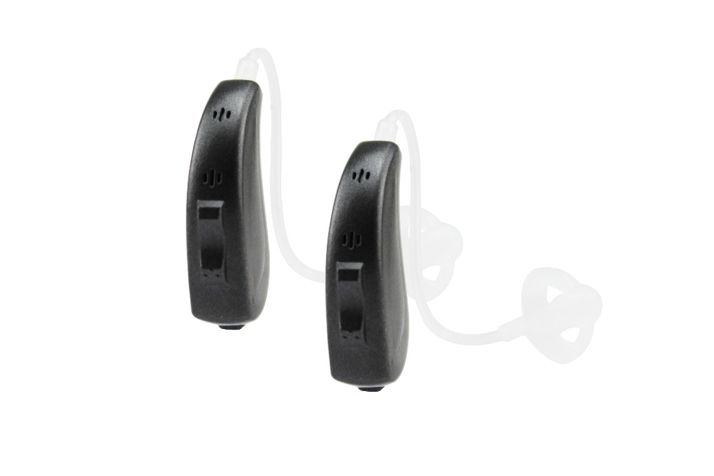 Silver Mini Rechargeable Digital Hearing Aid OTC Personal Sound Amplification Products