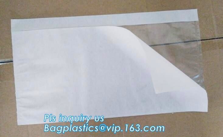 DHL Packing List Envelope, Paper Courier Bags, Mailing Bag, FedEx Zip lockk packing list envelope, Custom printing PE pack