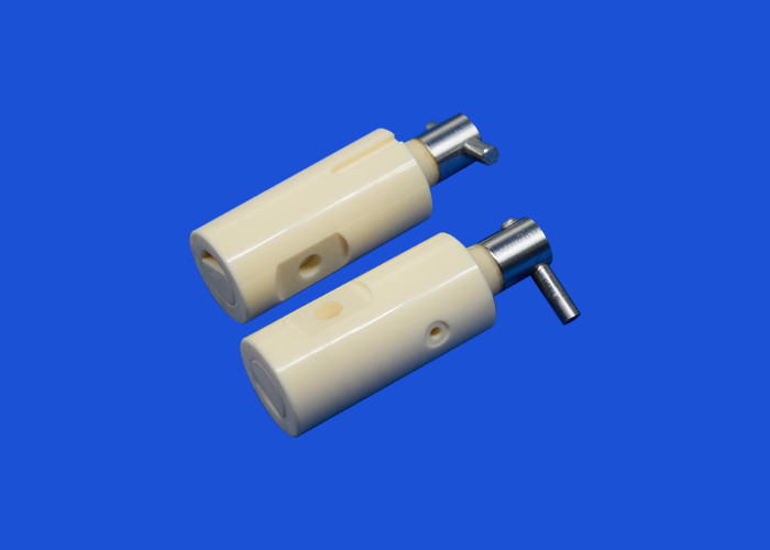 High Precision Customized white 95%-99.99% Alumina Zirconia Ceramic Piston/Plunger For Pump