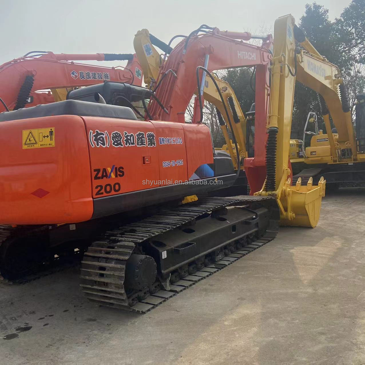 Used Hitachi Excavators ZX200 ZX210 Original Crawler Digger Second-Hand Hitachi Used Excavators