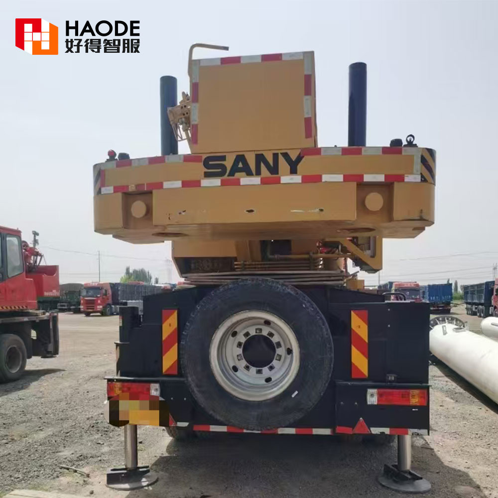 China Used 2021 Sany 55t Truck Crane Second Hand Mobile Crane