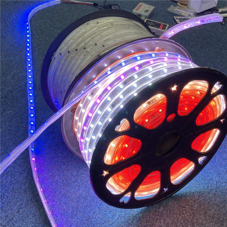 50m spool Programmable RGB led strip with IC built-in SMD5050 high brightness magic color
