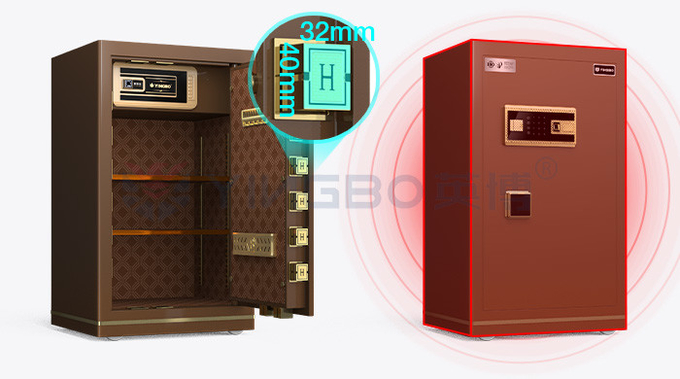Dual Alarm Smart Safe Box For Office Security H800mm YB/N7-80