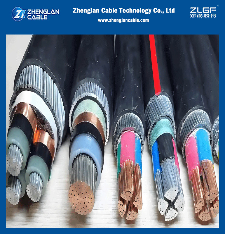 6.35/11kV Power Cable Aluminum / Copper XLPE Insulate Underground Steel Wire Armoured Cable Standard AS/NZS 1429.1