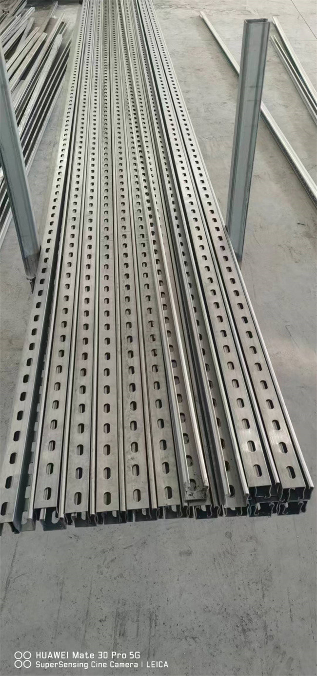 Solar Structure Panel Roll Forming Machine 1.2mm-2.5mm Material Thickness