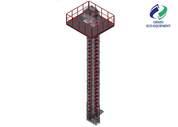 High Speed NE Plate Chain Mining Bucket Elevator Cement Plant Equipment