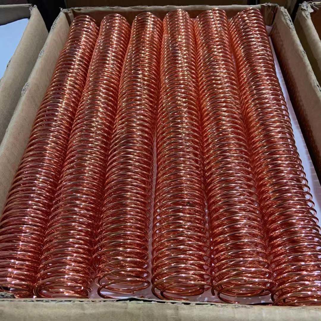 1-1/8 Inch Metal Spiral Binding Coil 2.0MM Wire Diameter, Used For High-End Notebooks