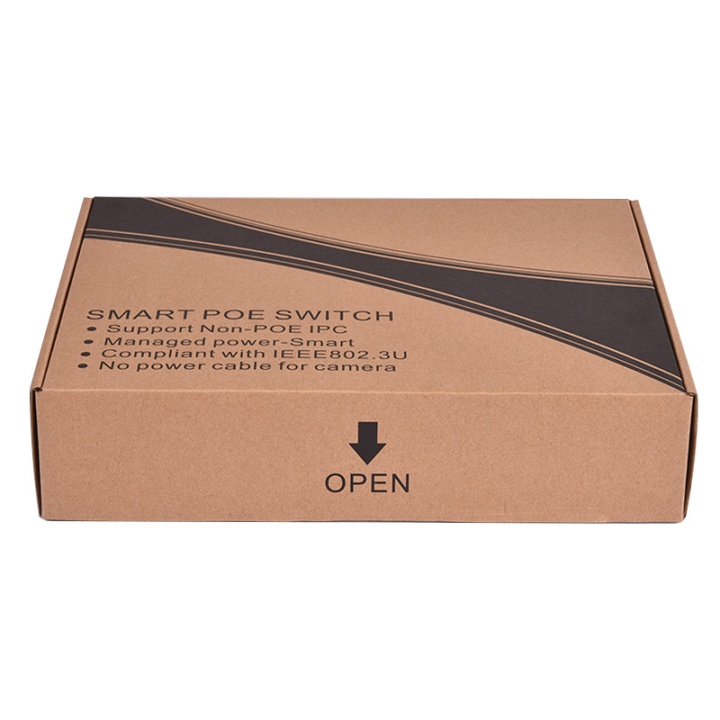 V2.0 IEEE 802.3af/At 150w 16 Port Poe Network Switch