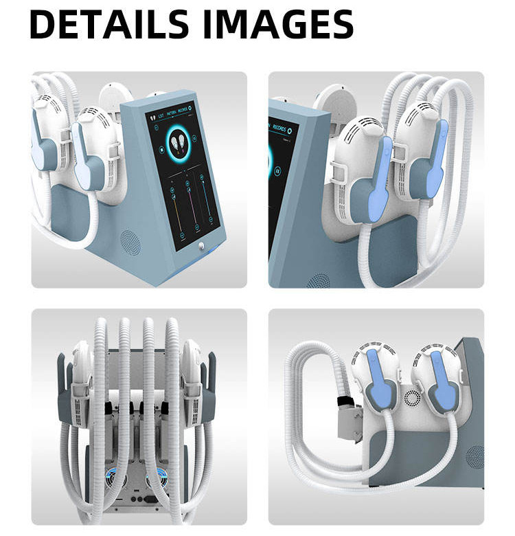 Toning Hips Tesla Sculptor Magnetic Body Sculpting Machine 4 Handles