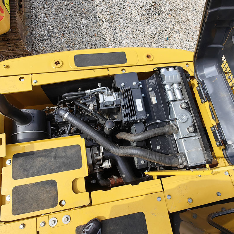 Japanese Imported Original Komatsu PC110-7 Used Small Excavator 65kw Rated Power