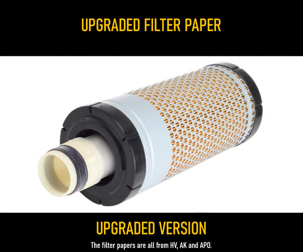 TC020-16320 Excavator Air Filter For KUBOTA 35 Gas Filtration