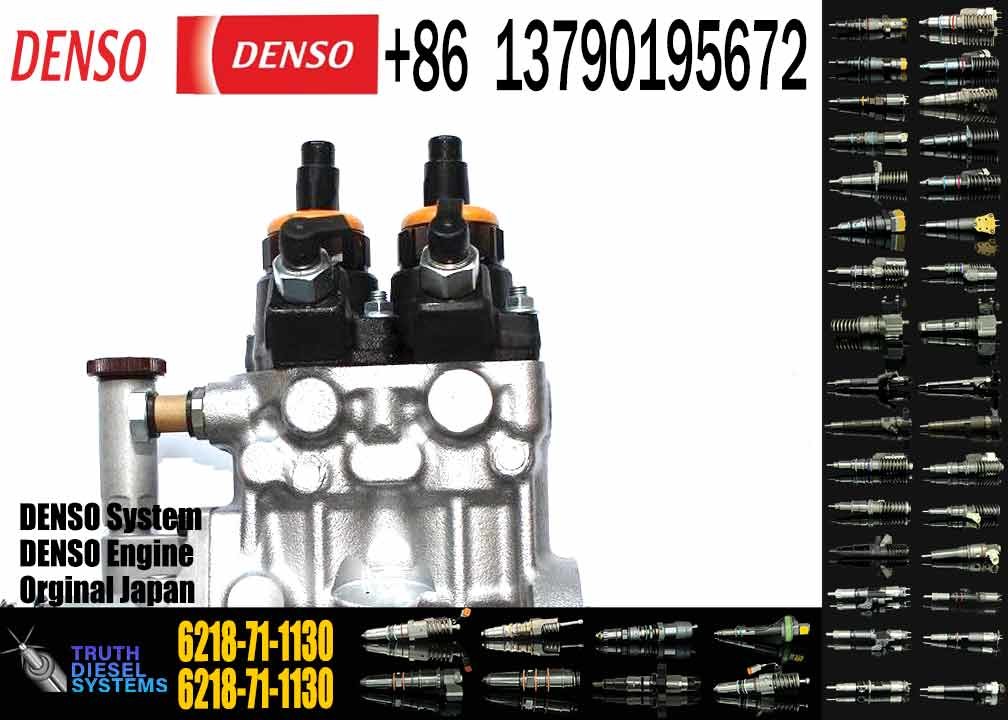 Excavator Parts Fuel Injection Pump 6218-71-1130 for Engine 6D140e
