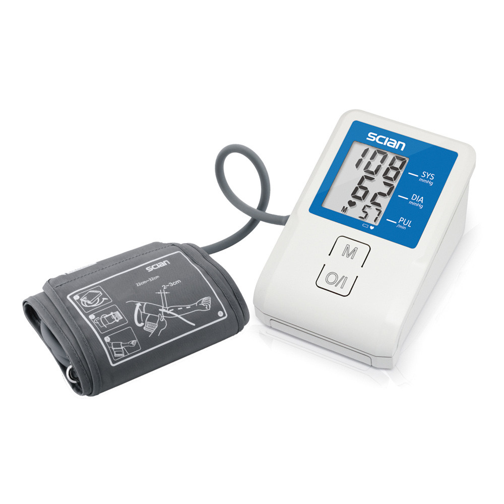 Portable Digital Blood Pressure Meter Household Sphygmomanometer Arm Band Type
