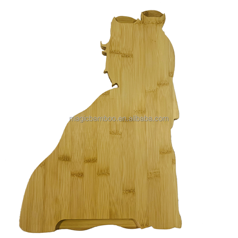 Creative Shape Bamboo Cutting Board Perfect Wedding Gift for Food Enthusiasts