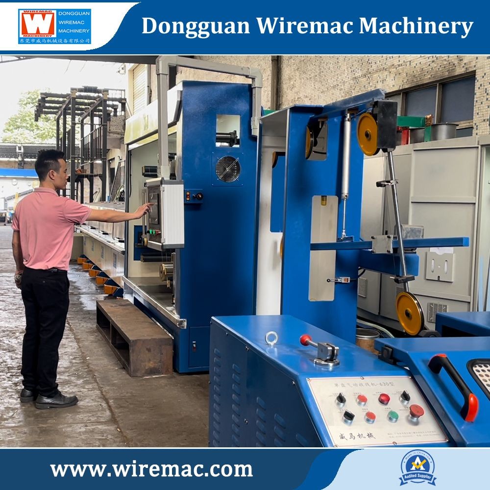 Current Annealing 16 Multi Wire Drawing Machine With Rapid Die Change System