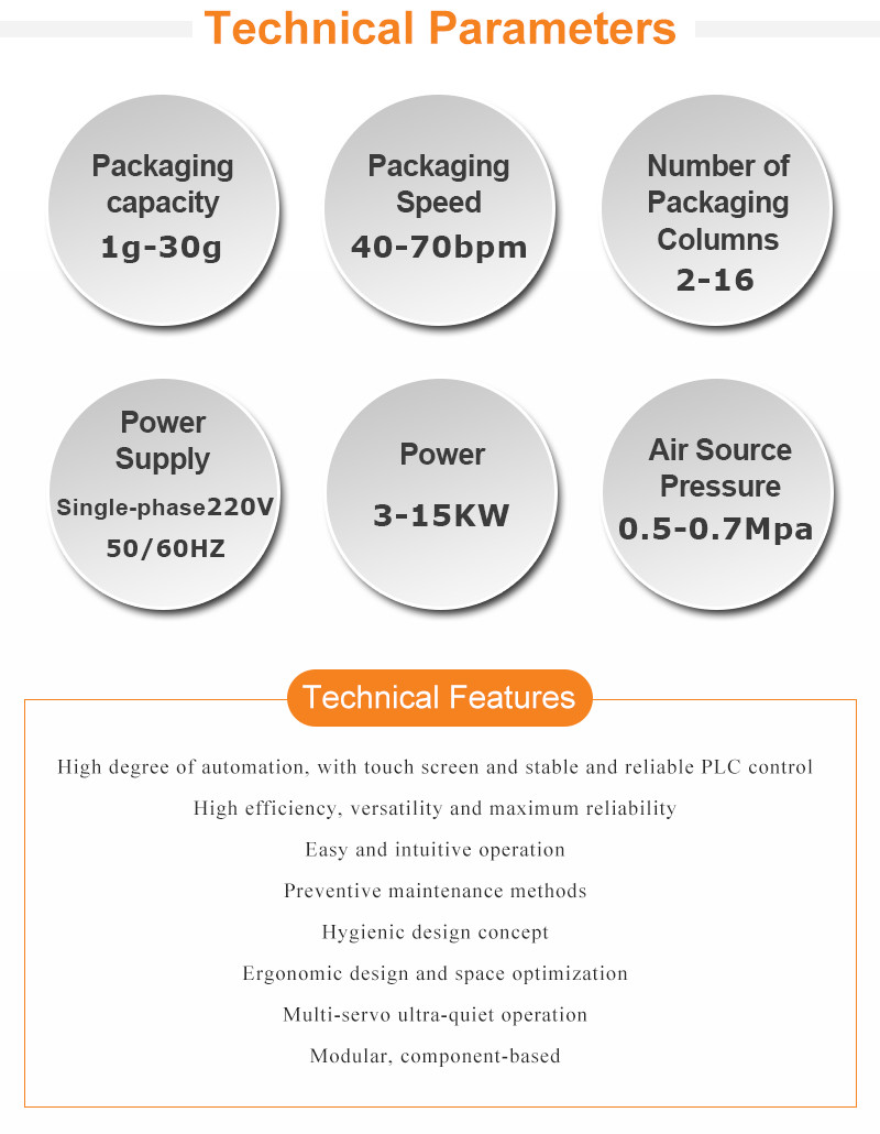 Automatic Multilane 4 Side Seal Sachet Protein Powder Packaging Filling Machine Pouch Colagen Powder Machine