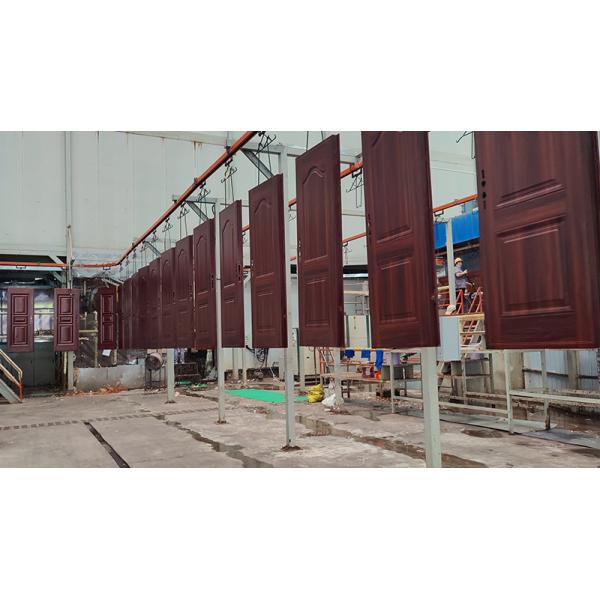 China Steel Door Low Prices Commercial Exterior Metal Door
