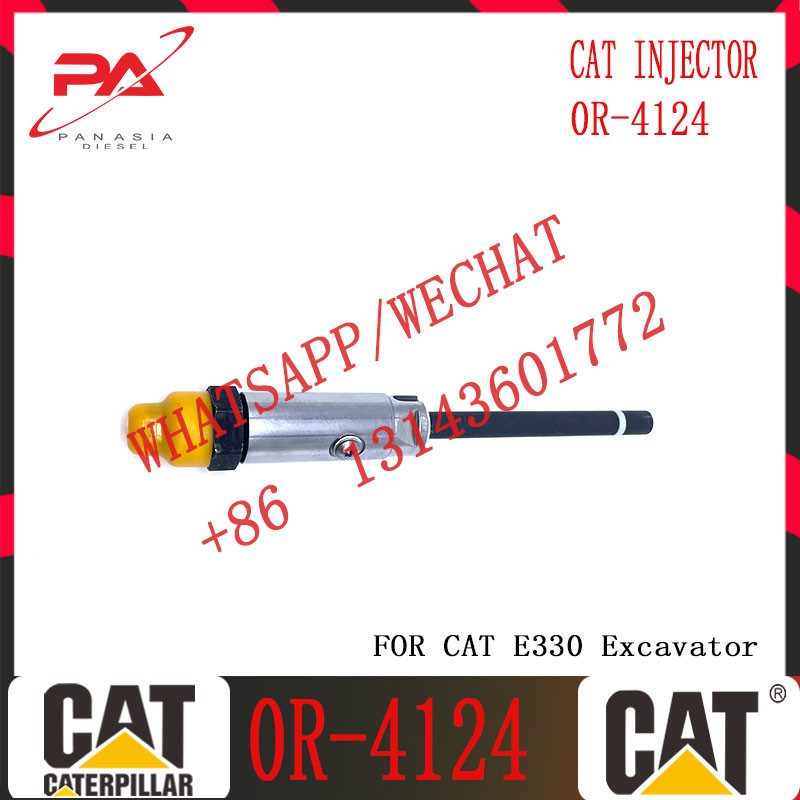Diesel Fuel Injector Pencil Nozzle 7W-7038 7W7038 0R4124 0R-4124 For C-A-Terpillar Engine 3306 3306B