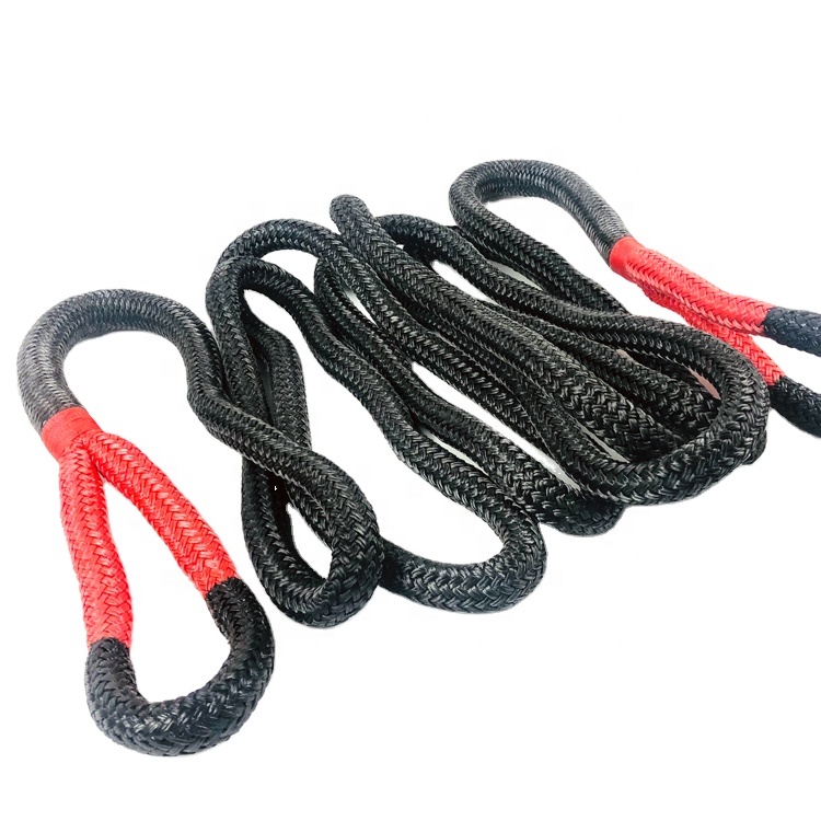 YILIYUAN Auto Nylon Recovery Kinetic Cable High Strength 1"x30' Customized Towing Strap