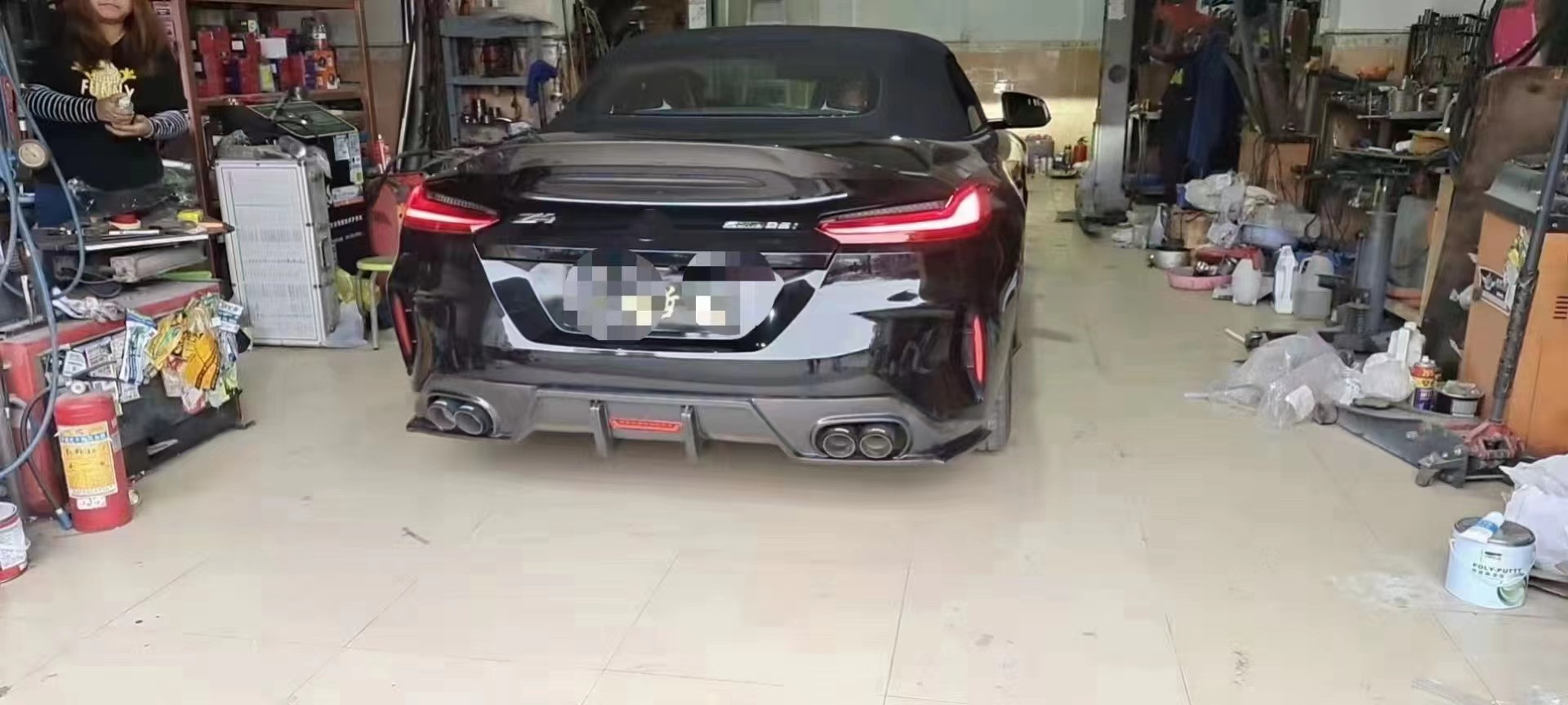 Carbon Fiber Body Kit for BMW Z4 G29 Z4 G29 Upgraded TRD Style Front Shovel Diffuser Spoiler Body Kit