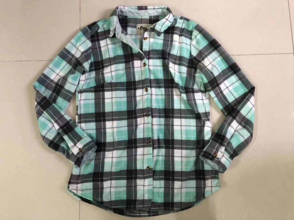 Ladies Casual Plaid Shirts / Woman's Casual Shirts / New fashion Cheap Shirts