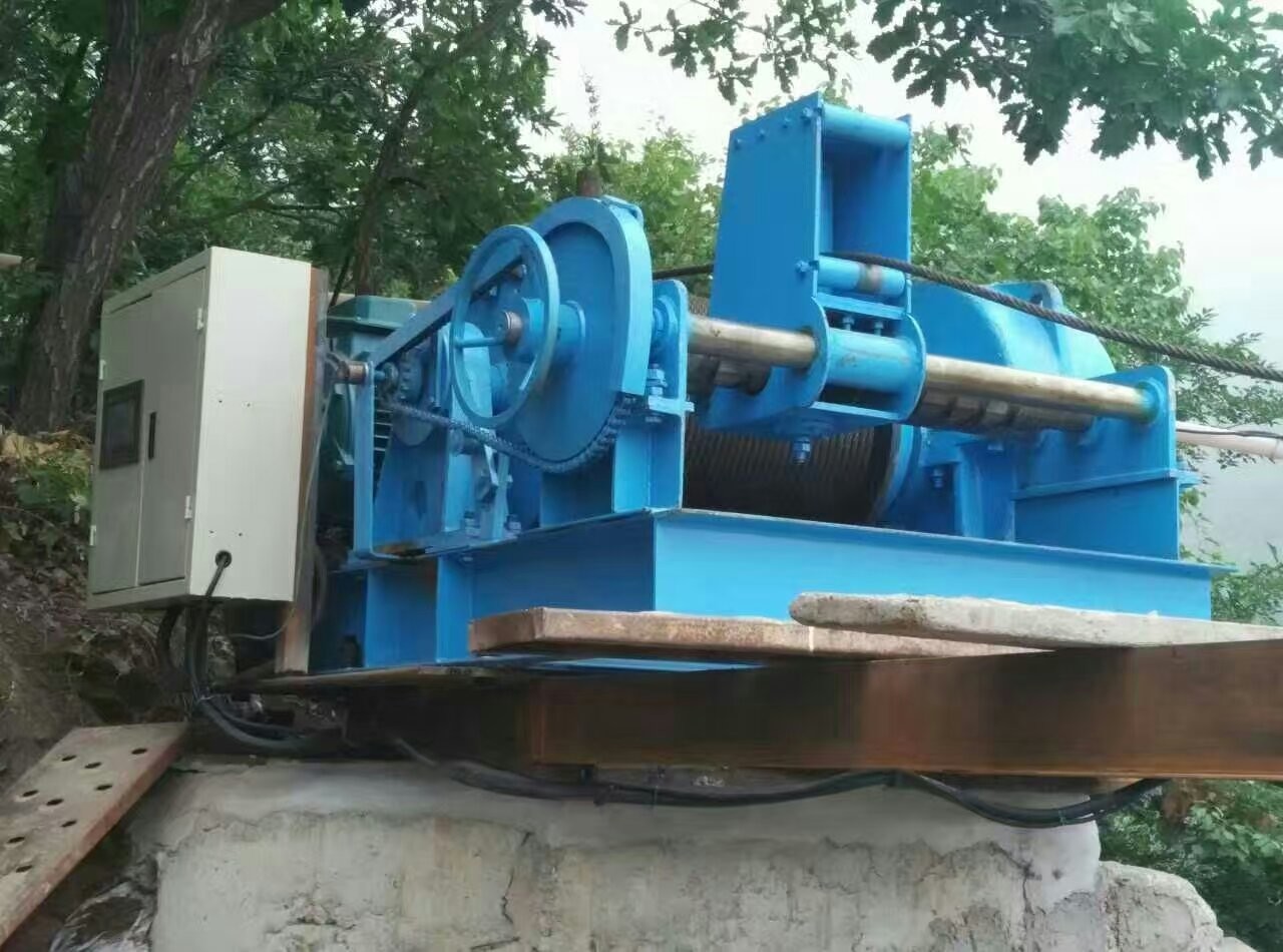 CE SGS certificated cable pulling winch for cargo trolley handling for sale