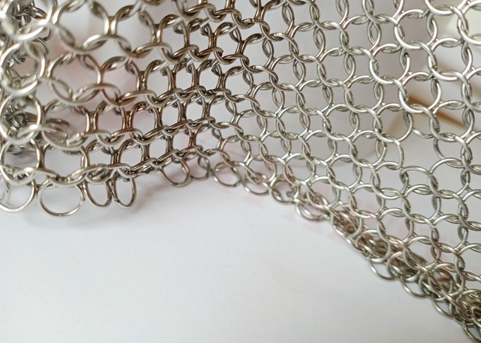 Stainless Steel Metal Ring Alpha Mesh For Safety System