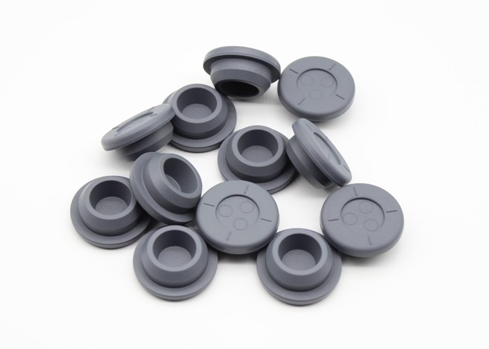 Grey 28-B1 Pharmaceutical Rubber Stoppers Ethylene Oxide Sterilization