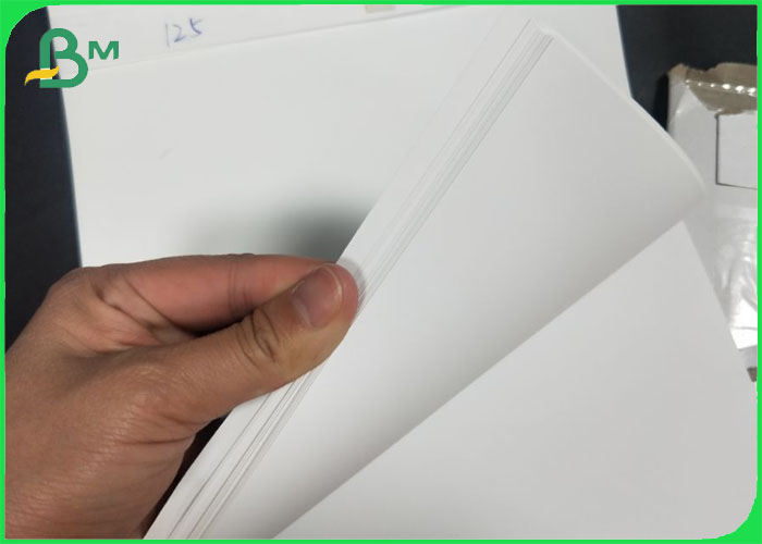 Synthetic Kraft Paper PET Material For Adhesive Sticker & Tag 200UM Thickness 1000mm
