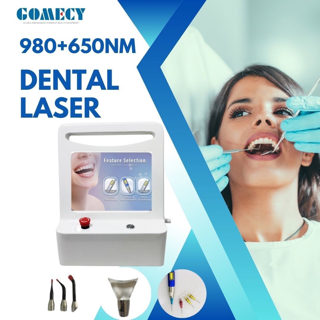 650nm 980nm Teeth Diode Laser In Dentistry For Periodontics Endodontics Soft Tissue Surgery