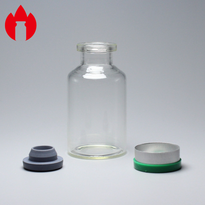 Transparent Small 10ml 20ml Tubular Glass Vials Medicine Glass Vials