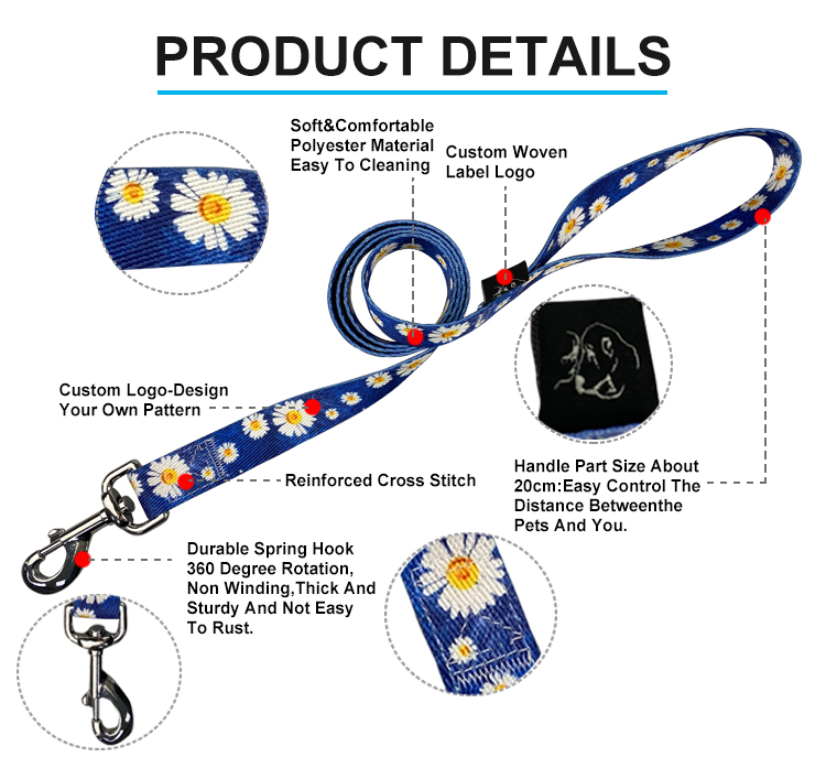 Small Medium Large Classic Dog Collar With Quick Release Buckle