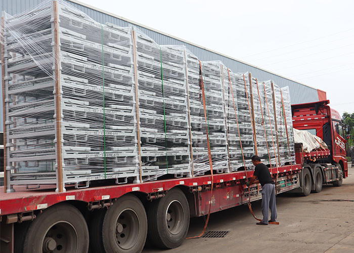 Extended Metal Stillage Pallet Cage Half Height Heavy Duty 2T OEM