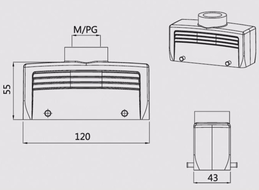 24Pin Hood,4lever