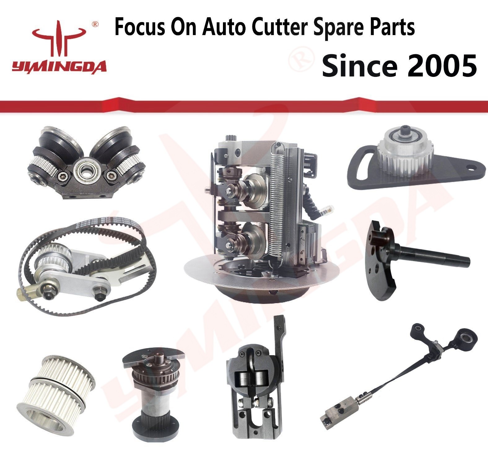 Auto Cutter Spare Parts Plate Recovery Spring For Apparel Cutter Machine CV070