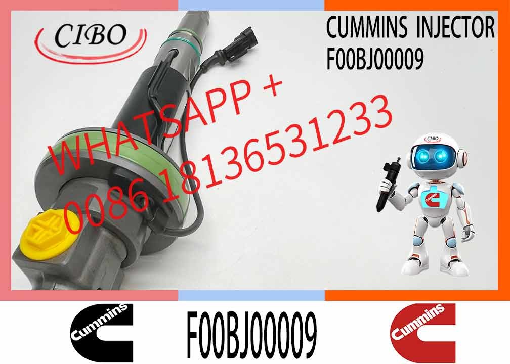 Engineering Machinery QSK19 Truck Engine System Accessories F00BJ00009 Diesel Fuel Injector