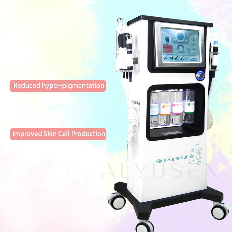 Facial Hydra Beauty Machine 7 In 1 Water Peel Hydrodermabrasion With Skin Analyzer