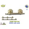 Buy cheap Zinc Casket Metal Handles ,metal Funeral accessory 30 X 9.5cm gold color zamak from wholesalers