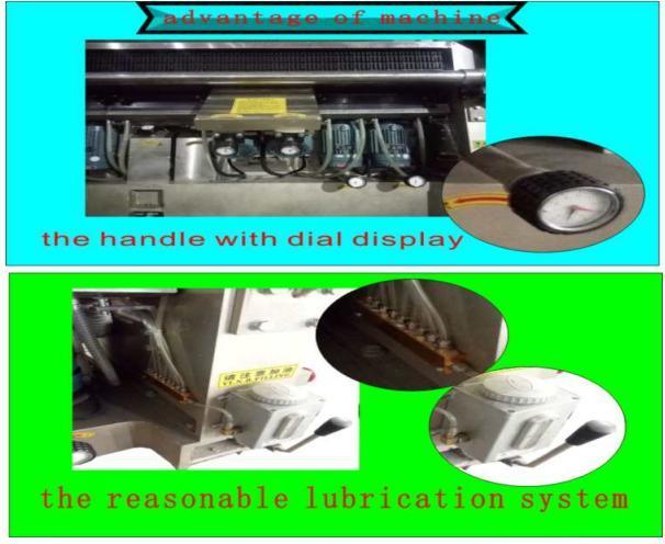 Glass Edging Machine Used on Making Pencil Edge/Flat Edge/Chamfer Edge