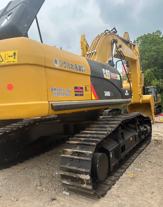 New Arrival Used CAT 340D2L Crawler Digger 40 Ton Backhoe Excavator With 2.4 M³ Bucket Capacity