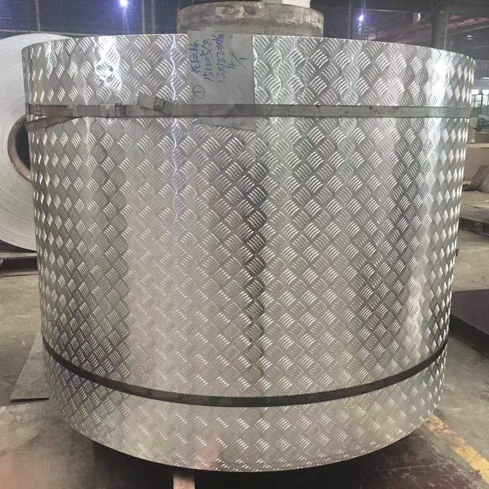 5754 5 Bar 5mm Aluminum Sheet Checked Pattern Plates Aluminum Checked Plate