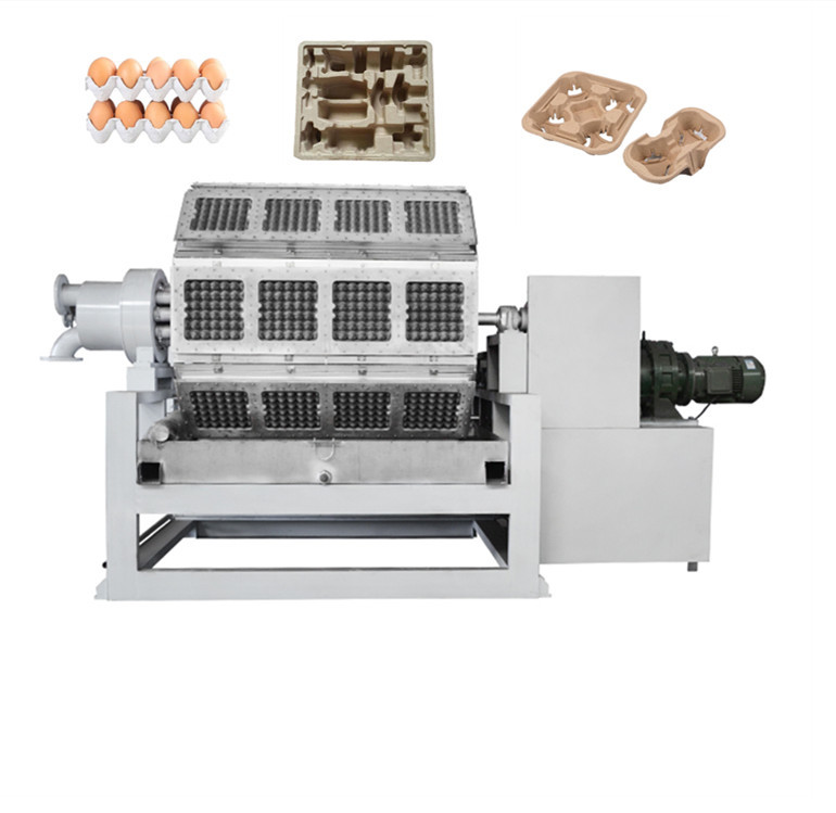 High Performance Paper Egg Tray Pulp Moulding Machine For Paper Tray Final Products