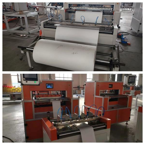 220V / 380V HEPA Filter Making Machine Electric Blade Pleating Machine Stainless Steel