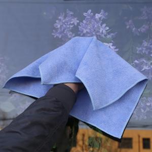 Buy cheap Rectangular Chemical Resistant Microfiber Window Cleaning Cloths Durable And Soft product