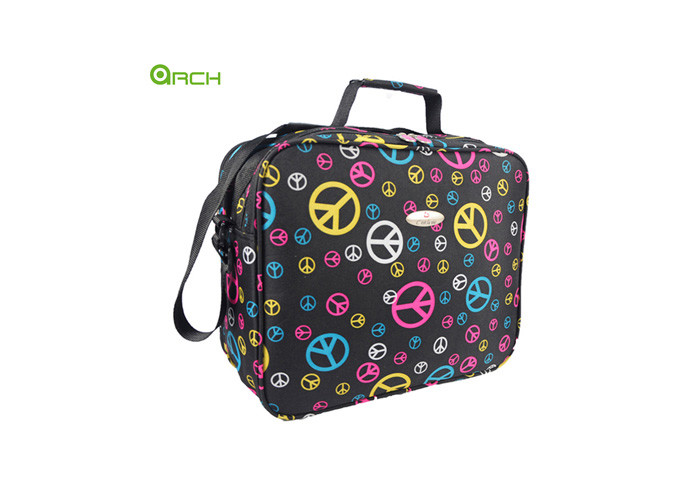 Printing 600D Duffel Travel Flight Bag with Top carry handle