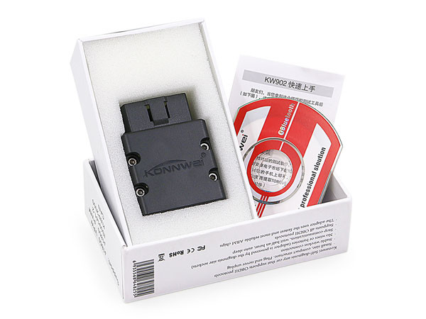 Waterproof Bluetooth Diagnostic Scanner KW902 Tpms Key Programmer Car Tools 402~2480MHZ