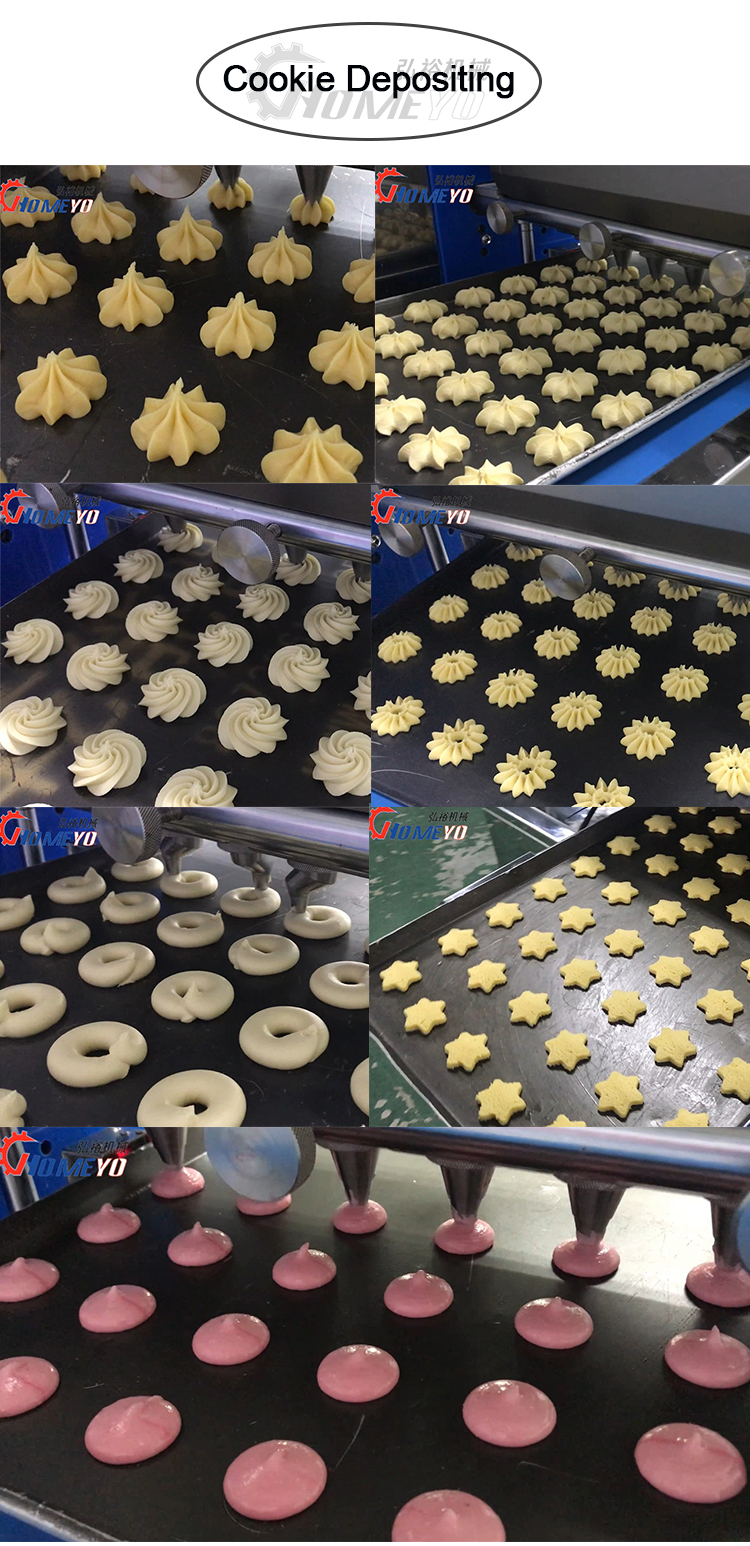 Energy Saving Mono Formatic Cookie Depositor Baking Equipment