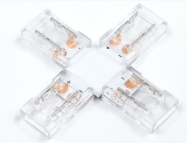 8MM COB connector Waterproof IP25 Quick Plug & Play 24V/12V Compatible Wholesale Lighting Accessories